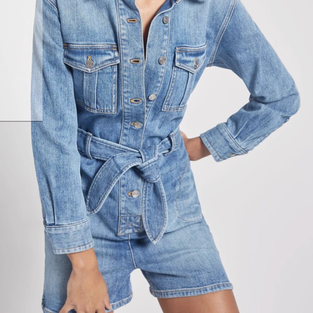 Current/Elliott THE ATER ROMPER Size 1 (4/6)